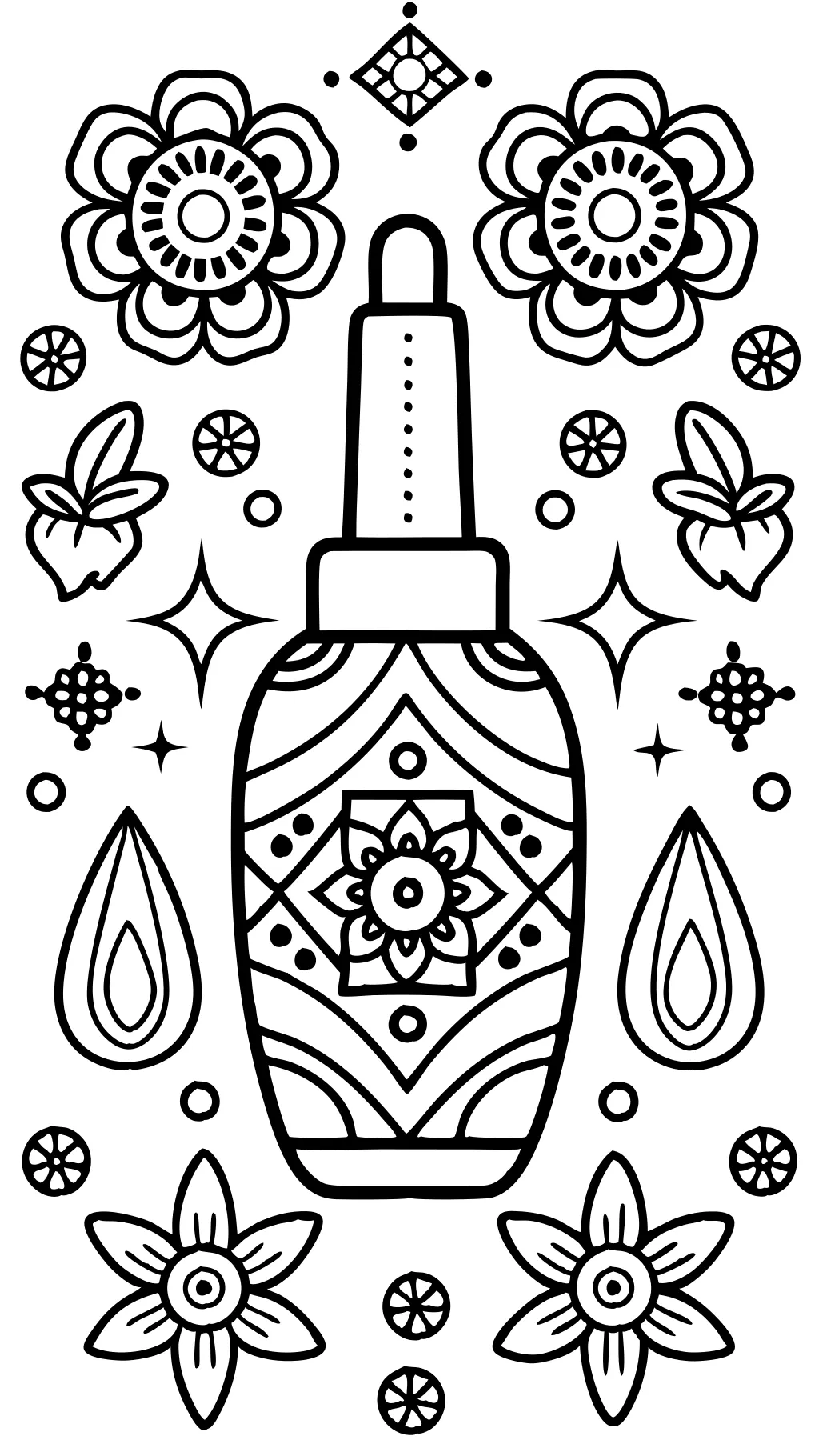 nail coloring pages